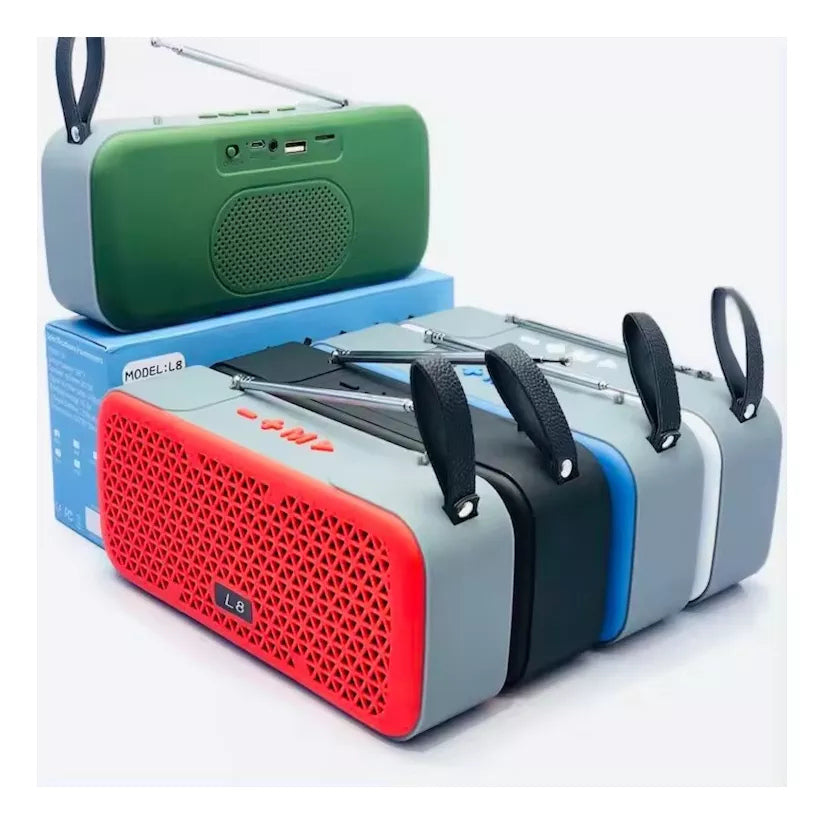 RADIO PARLANTE BLUETOOTH CON ANTENA