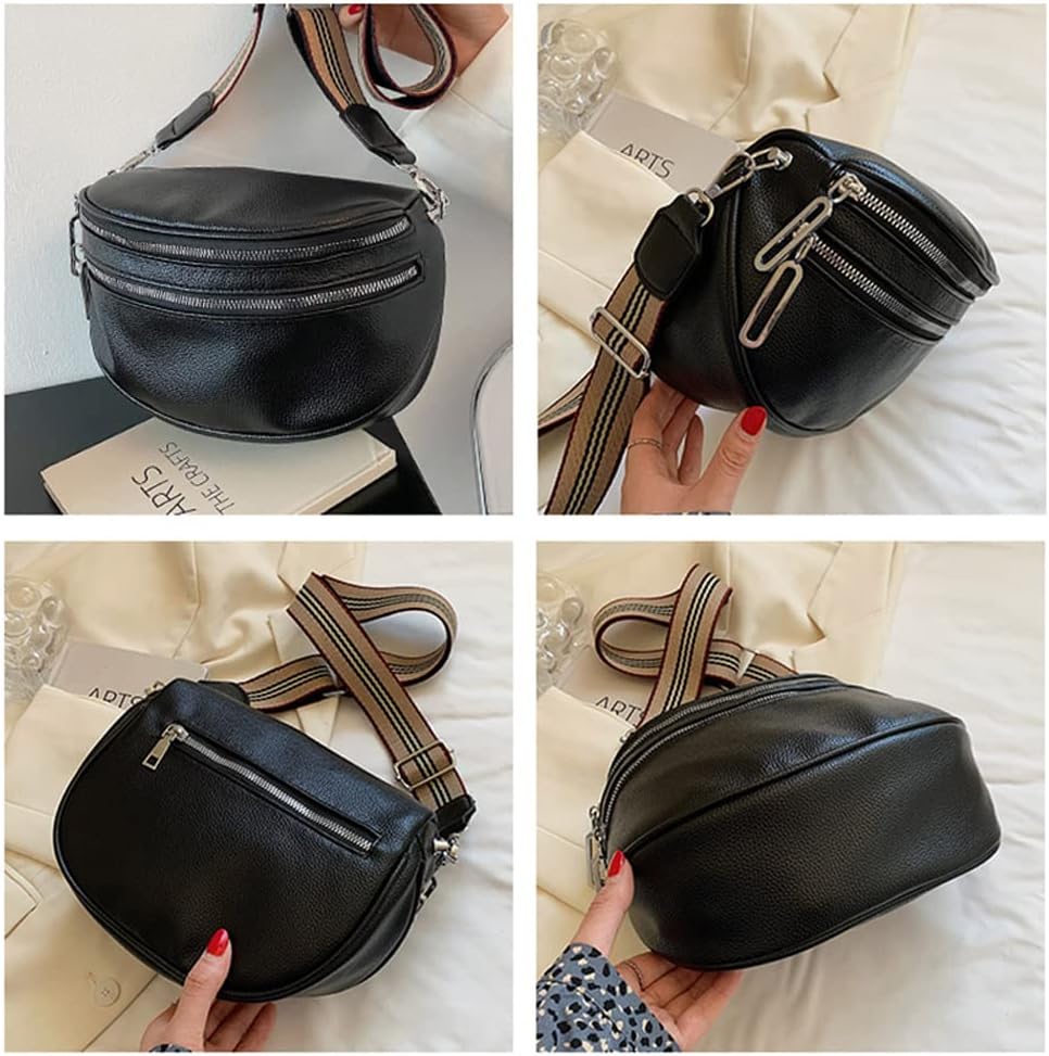 RIÑONERA URBAN SALLY CON TRIPLE CREMALLERA