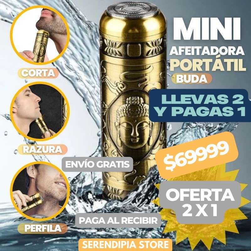 OFERTA 2X1 AFEITADORA PROFESIONAL VERSIÓN MINI BUDA