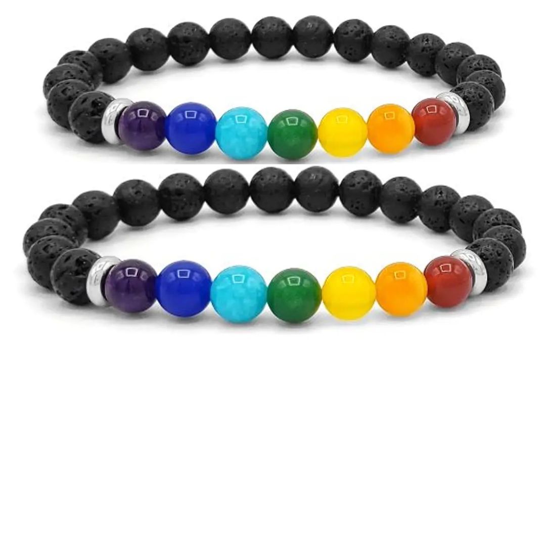 OFERTA 2 X 1 PULSERA 7 CHAKRAS + ACEITE ZEN DE REGALO