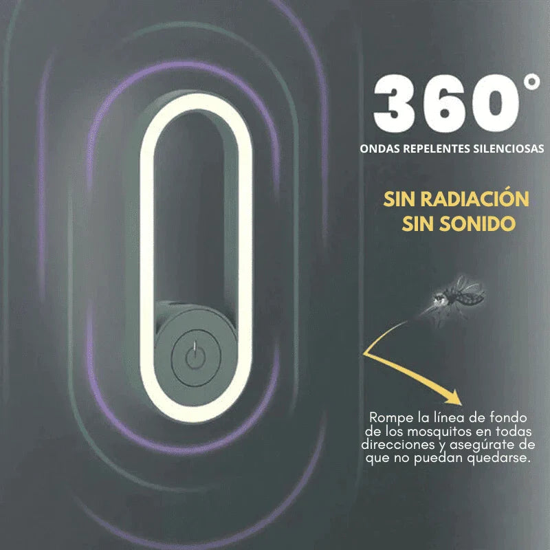 OFERTA 2X1 REPELENTE ULTRASÓNICO LUZ LED KILLER LAMP™