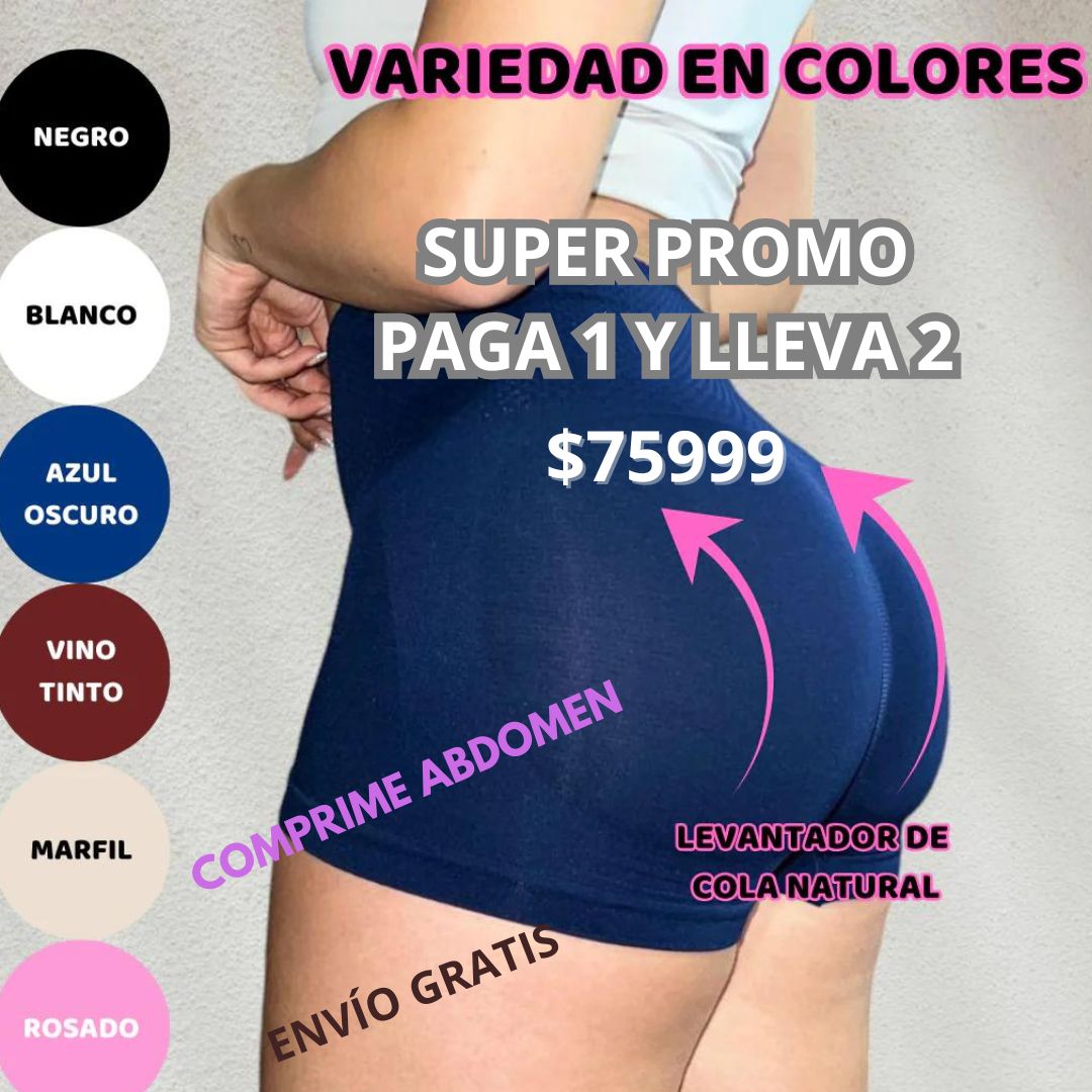 OFERTA 2 X 1 PANTIE FAJA MOLDEADOR DE CINTURA -LEVANTA COLA LADIE UPⓇ