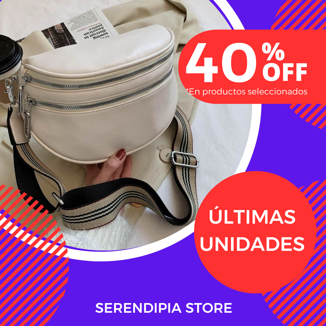 RIÑONERA URBAN SALLY CON TRIPLE CREMALLERA