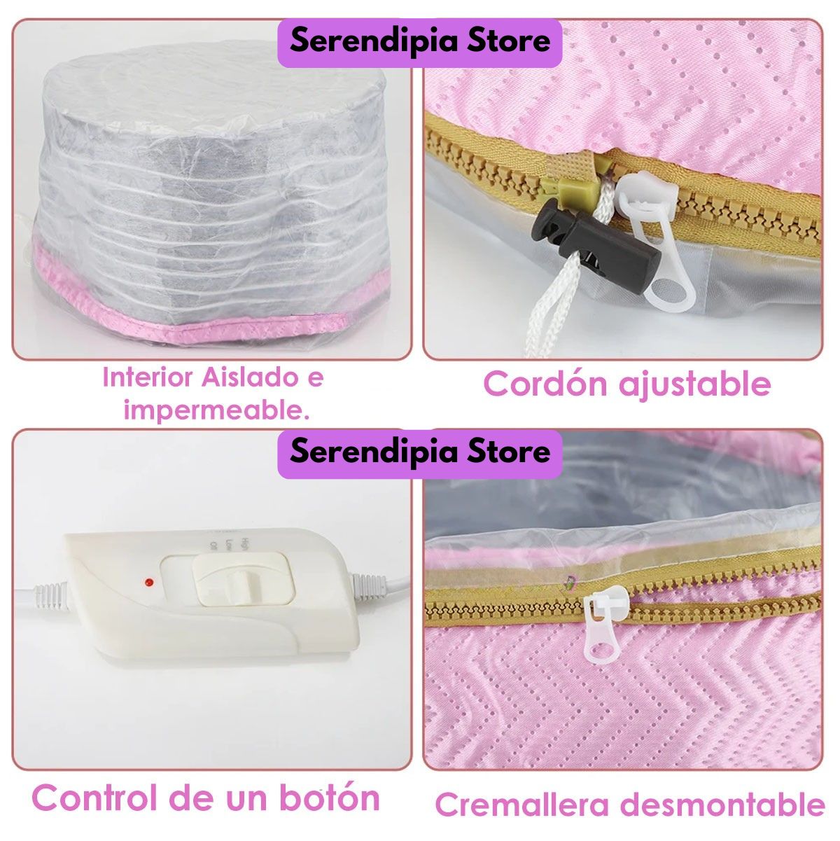 GORRO TÉRMICO CON CONTROL BELLE HAIR