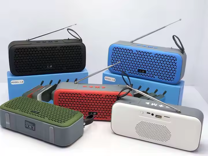 RADIO PARLANTE BLUETOOTH CON ANTENA