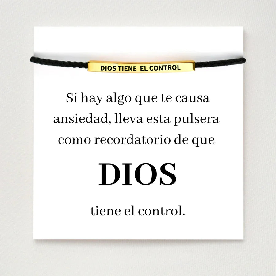 PULSERA DIOS TIENE EL CONTROL