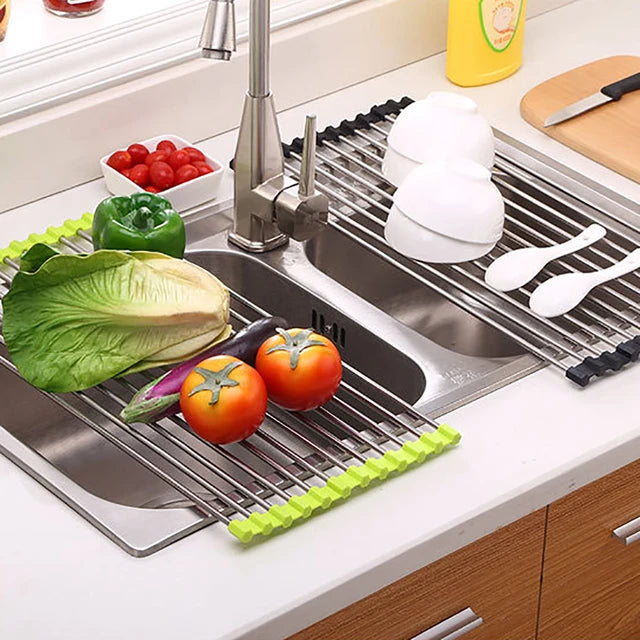 FLEXIDRAIN® ESCURRIDOR PLEGABLE MULTIFUNCIÓN DE ACERO INOXIDABLE