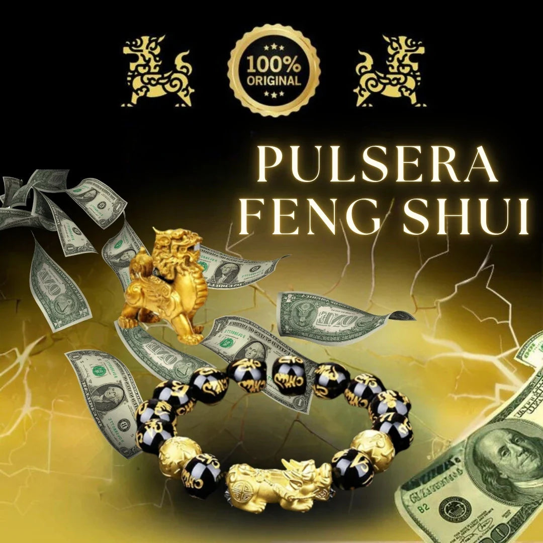 PULSERA OBSIDIANA FENG-SHUI