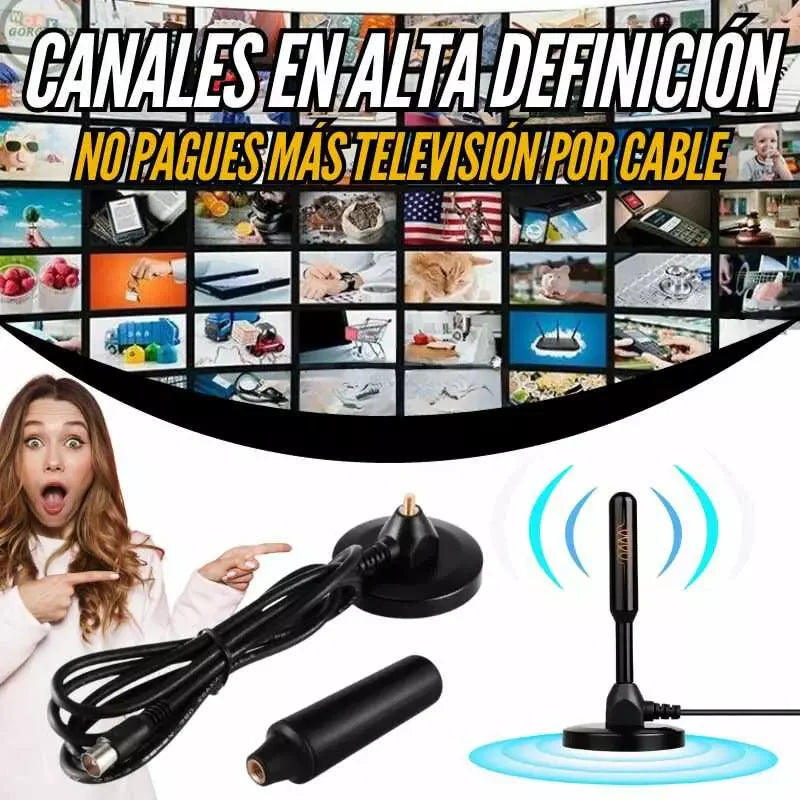 ANTENA TDT FULL HD 4K