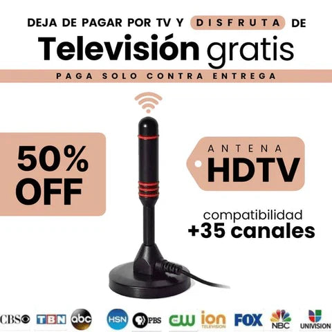 ANTENA TDT FULL HD 4K