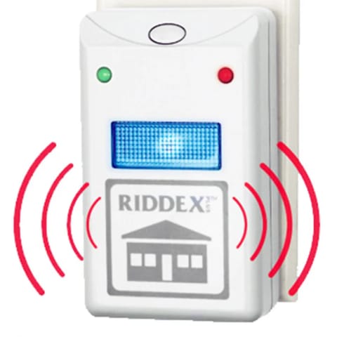 RIDDEX REPELENTE ELECTRÓNICO ANTI PLAGAS POR ULTRASONIDO