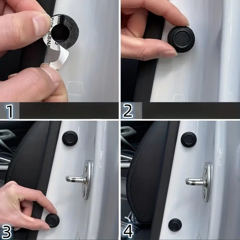 TOPDOOR™ TOPE AMORTIGUADOR UNIVERSAL PARA CARROS (SET X 8 UNID)